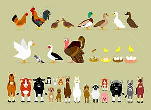 Cartoon Farm Characters (Part 2)