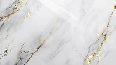 Luxurious white marble texture with golden veins, perfect for elegant designs and art projects. Ideal for backgrounds