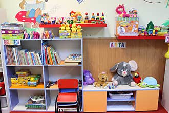 Kindergarten classroom