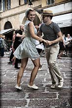 Lindy Hop Flash Mob