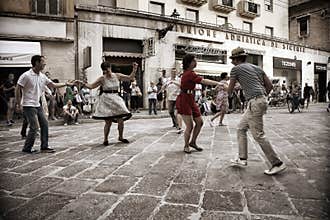 Lindy Hop Flash Mob