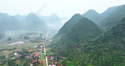 The magical scene of the mountains resemble the successive message