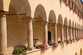 Arches at Mokrice Castle