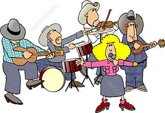 Country & western band