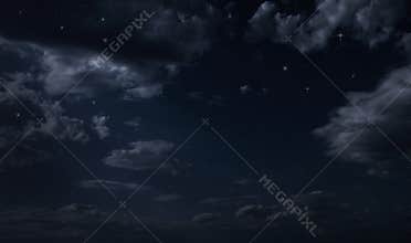 Night starry sky