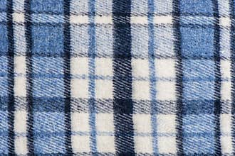 Tartan plaid wool fabric