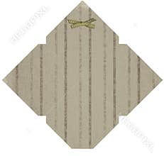 Striped Envelope Template
