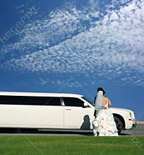 Wedding and limousine