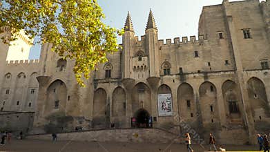 Palais des Pape in Avignon France