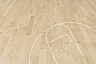 Basketball floor