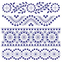 Floral Ornament Borders
