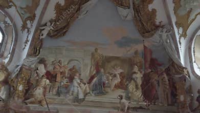 Germany Wurzburg 1st of Jan 2024 UNESCO world heritage Bishop residence