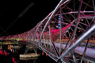 Double Helix Bridge