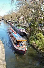 Canal Boat Trip, London