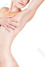 Beautiful woman's body