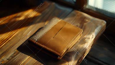 a durable canvas wallet with a Velcro closure for added security