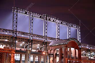 Stadium at Night