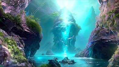 Mystical beauties of the underwater world