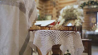 Religious artifact intended for a wedding in a religious ceremony