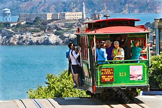 San Francisco Cable Car #13, Alcatraz