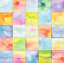 Abstract watercolor painted background