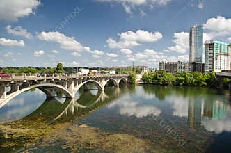 Lamar bridge in Austin Texas