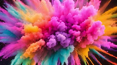 Vibrant Color Explosion