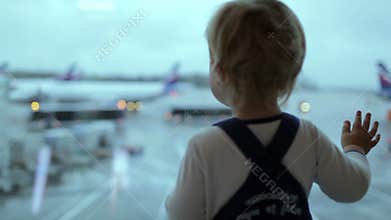 Boy at the airport