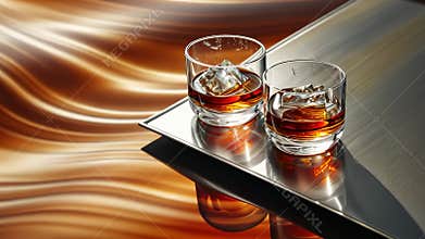 Luxurious spirit: presentation video, aged cognac, refined whiskey, smooth brandy, premium quality, rich flavor, tasting notes,