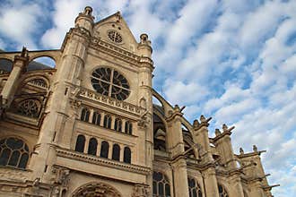 st eustache church in paris - france