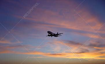 Sunset VS. Airplane