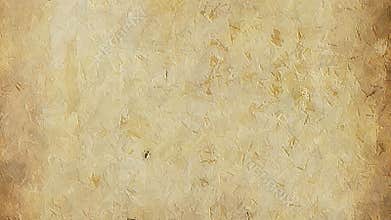 Animated decorative painting background border with flying butterfly