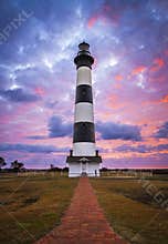 Bodie Island Lighthouse Cape Hatteras National Seashore Outer Banks NC