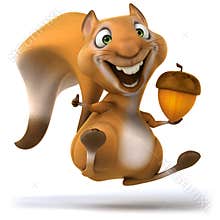 Fun squirrel