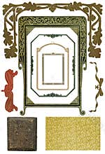 Antique design elements 4