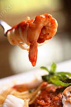 Seafood pasta