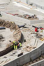 Construction workers
