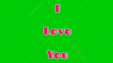 I love you background