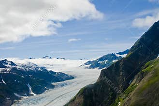 Glacier in Skagway Alaska