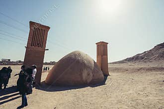 Tower of Silence, ancient structure built by Zoroastrians in Yazd