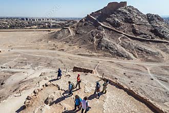 Tower of Silence, ancient structure built by Zoroastrians in Yazd