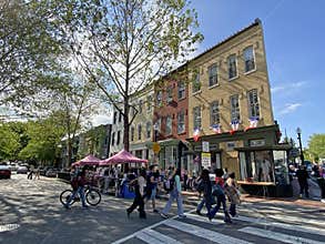 People at the 21st Annual Georgetown French Market