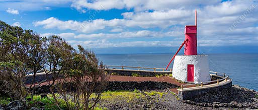 Windmill with unique characteristics from the Azorean parish of Urzelina.