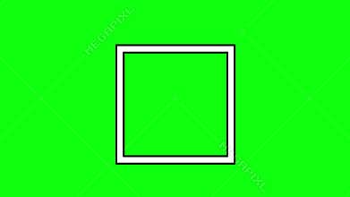 video animation drawn black and white icon checkbox cross selection