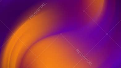 Purple and orange abstract background design with dynamic curves