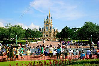 Tokyo Disneyland Cinderella Castle Main building
