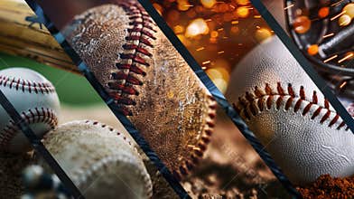 A collage of baseball games . A billboard with baseball players. Sports betting