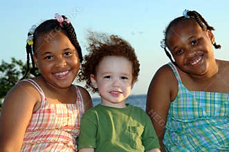 Smiling children