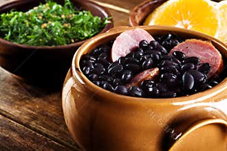 Feijoada, Brazilian traditional meal.