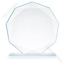 Glass trophy